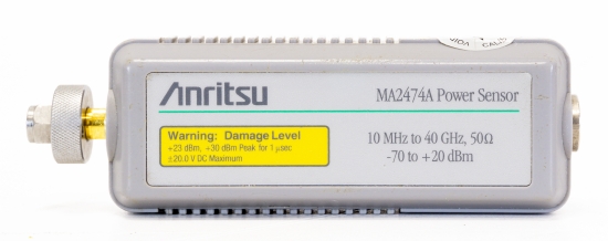 Anritsu MA2474A Power sensor 10 MHz 40 GHz -70 +20 dBm